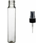 Via Plastová lahvička čirá vysoká s Černým kosmetickým rozprašovačem 25 ml – Zbozi.Blesk.cz