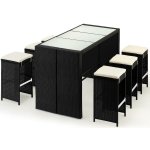 Melfin Zahradní ratanový nábytek Bar set Panda – Zboží Dáma
