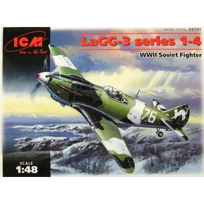 ICM LAGG-3 series 1-4 WWII Soviet fighter 48091 1:48