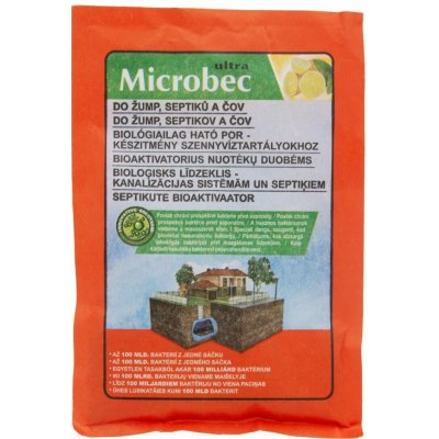 přípravek MICROBEC do žump,septiků a ČOV 25g BROS – Zboží Dáma