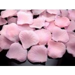 Lístky růže světle růžové 100 ks – Zboží Dáma