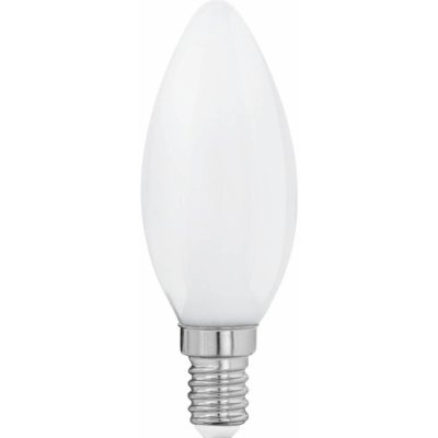 Eglo úsporná LED žárovka , E14, C35, 4W, 470lm, 2700K, teplá bílá – Zbozi.Blesk.cz