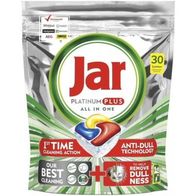 Jar Platinum Plus All in One Lemon kapsle do myčky nádobí 30 ks – Hledejceny.cz