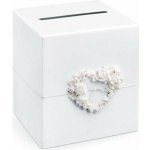 PartyDeco Box na přání květinové srdce – Zboží Dáma