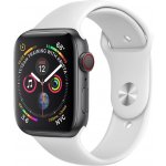 AW Jednobarevný řemínek na Apple Watch - Bílý Šířka uchycení řemínku: 38/40/41mm, Délka řemínku: Dámský - S/M (12 - 18cm) Bílý IR-MJ01-033 – Zboží Mobilmania