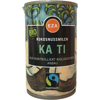 Eza Bio kokosové mléko z Thajska zahuštěné 160 ml – Zboží Mobilmania