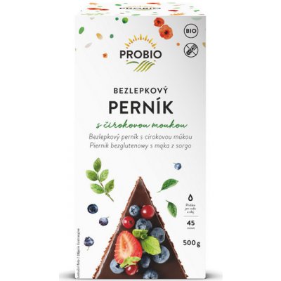 Probio Bio směs na bezlepkový perník s čirokovou moukou 500 g – Zbozi.Blesk.cz