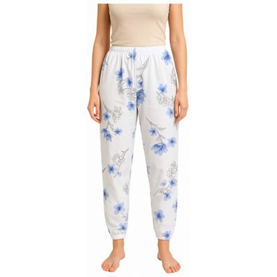 Holland bavlněné kalhoty Květuše 727 modrá – Zbozi.Blesk.cz