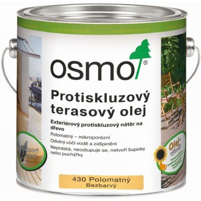 Osmo 430 Protiskluzový terasový olej 0,125 l Bezbarvý – Sleviste.cz