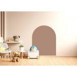 Cleverclixx Magnetická nástěnná fólie 95x75 cm Mocha Cream – Zbozi.Blesk.cz