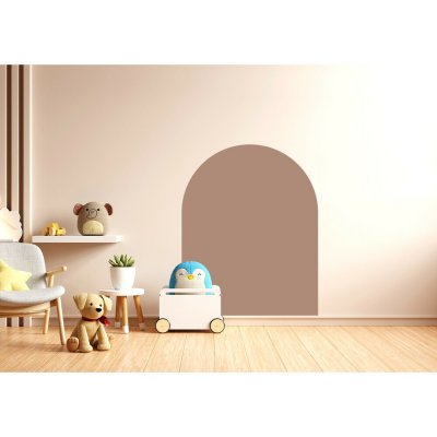 Cleverclixx Magnetická nástěnná fólie 95x75 cm Mocha Cream – Zbozi.Blesk.cz