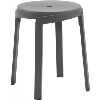 Nardi Šedá plastová zahradní stolička Stack Mini 36,5 cm – Hledejceny.cz