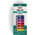 Pentart sada barvy na textil 10 ks 16 ml – Zboží Dáma