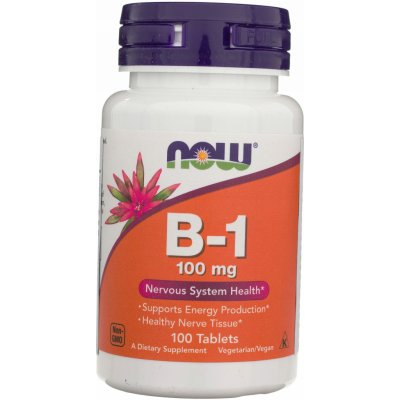 Now Foods Vitamín B1 100 mg 100 tablet