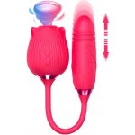 Martinella Clitoris Stimulator Suction Vibration and Thrusting Pink – Hledejceny.cz