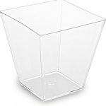 Wimex fingerfood kelímek krystal 60 ml, 50 × 50 × 45 mm, hranatý – Hledejceny.cz
