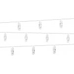 Partydeco LED foto klipy světla čiré 1,4m kolíčk – Hledejceny.cz