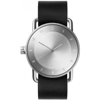 TID Watches No.2 / Black Leather Wristband