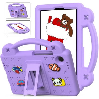 Protemio Fany Dětský kryt na tablet pro Samsung Galaxy Tab A9 66377 fialový – Zboží Mobilmania