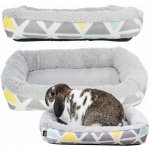 Trixie Hebký plyšový pelíšek pro hlodavce 38 x 6 x 25 cm – Zboží Mobilmania