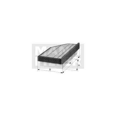 Vzduchový filtr C 2558/5 – Hledejceny.cz