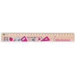 Metrie Didakt-M07 Dřevěné pravítko s potiskem Žáci 1.B 25 cm – Hledejceny.cz