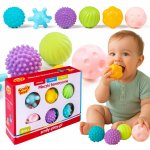 Smily Play Senzorické míčky 6 kusů – Zboží Mobilmania