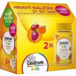 Centrum Kids gummies Multifruit 2 x 60 želé – Hledejceny.cz