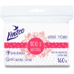 Linteo Papírové Vatové tyčinky 100% natural 160 ks – Hledejceny.cz