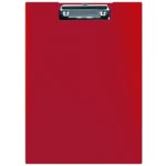 Donau A4 zavírací deska s klipem červená – Zboží Mobilmania