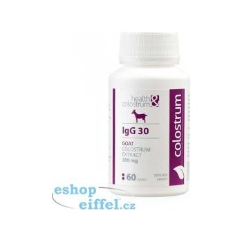 Health & Colostrum Kozí colostrum IgG 30 Goat 300 mg 60 kapslí