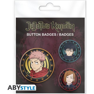 Jujutsu Kaisen set odznáčků Yuji Megumi & Nobara – Hledejceny.cz