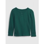 GAP Dětské tričko s knoflíčky Zelená – Zboží Mobilmania