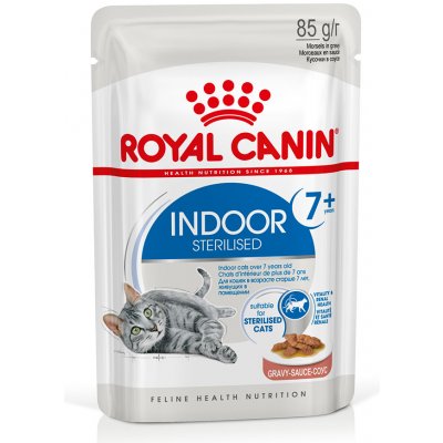 Royal Canin Indoor Sterilised 7+ v omáčce 24 x 85 g – Sleviste.cz