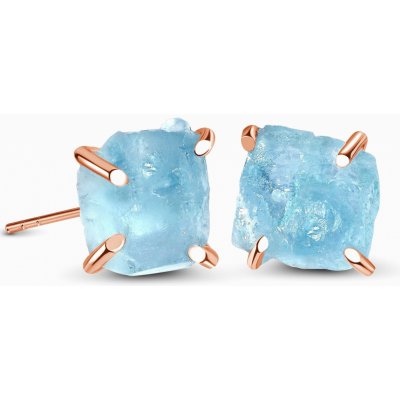 Royal Exklusive Emporial s drahokamem Akvamarínem růžové zlato Vermeil GU-DR1622122E-ROSEGOLD-AQUAMARINE