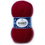 Nako Pletací příze Nako Mohair Delicate 6109 - červená