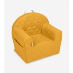 Ourbaby Dětské křesílko 34965 kids chair mustard fan – Zbozi.Blesk.cz