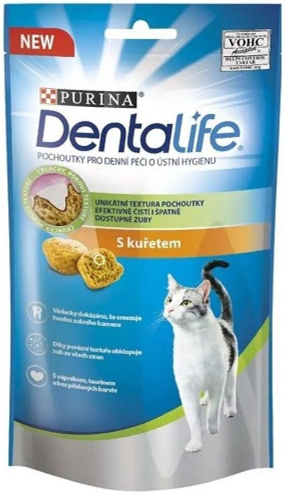 Purina Dentalife Cat kuře 8 x 40 g