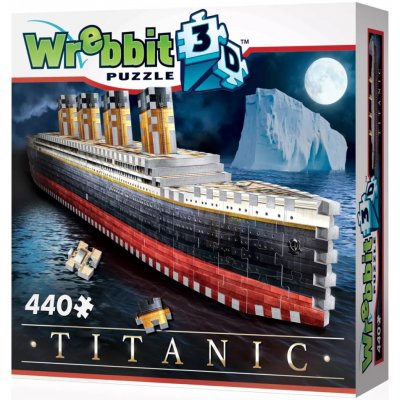 Wrebbit 3D puzzle Titanic 440 ks – Zboží Mobilmania