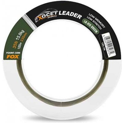 Fox Exocet Pro Low vis green Leader 100m 0,60mm 20,5kg – Zboží Dáma