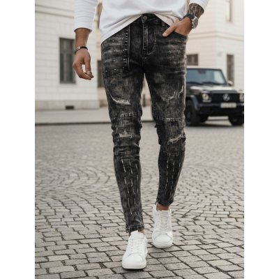Trendy černé pánské džínové kalhoty – Hledejceny.cz