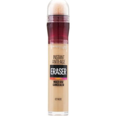 Maybelline Instant Anti-Age Eraser tekutý korektor s houbičkou 02 Nude 6,8 ml – Zboží Dáma