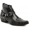 Pánské kotníkové boty Koma 1222-1 černé westernové
