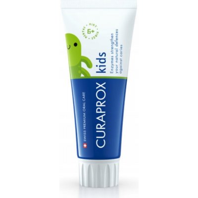 Curaprox KIDS pro děti 6+ s fluorem 1450 ppm mátová 60 ml – Hledejceny.cz