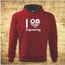 I love engineering Červená