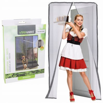 Progarden síť do dveří proti hmyzu magnetická 210 x 100 cm KO-CY5910600 – HobbyKompas.cz