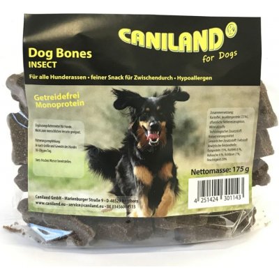 Caniland Dog Bones Insect výhodné balení 3 x 175 g