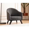 Křeslo Atelier del Sofa Wing Chair Leon Anthracite Anthracite