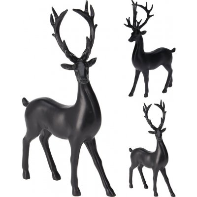 Koopman International b.v. Dekorace - figurka stojícího jelena 29 cm (2 varianty) – Hledejceny.cz