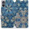 Pouzdro a kryt na mobilní telefon Sony Mobiwear - Sony Xperia 10 VI - V108P Modré mandala květy